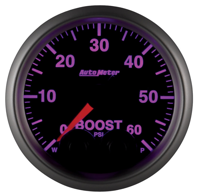 Load image into Gallery viewer, Autometer Elite 52mm 0-60 PSI Boost Peak & Warn w/ Electronic Control Gauge
