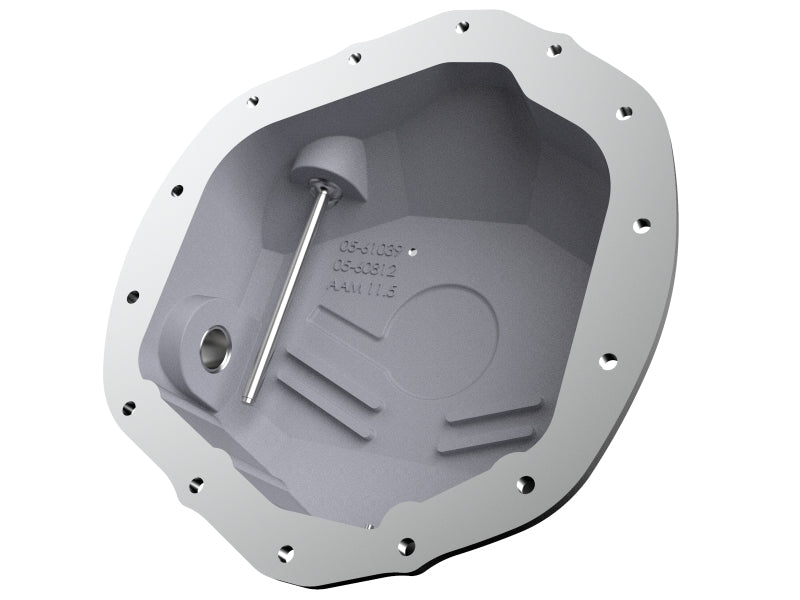 Load image into Gallery viewer, aFe 2020 Chevrolet Silverado 2500 HD Rear Differential Cover Black ; Pro Series w/ Machined Fins