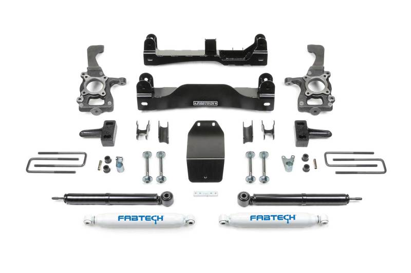 Load image into Gallery viewer, Fabtech 09-13 Ford F150 4WD 4in Basic Sys w/Perf Shks
