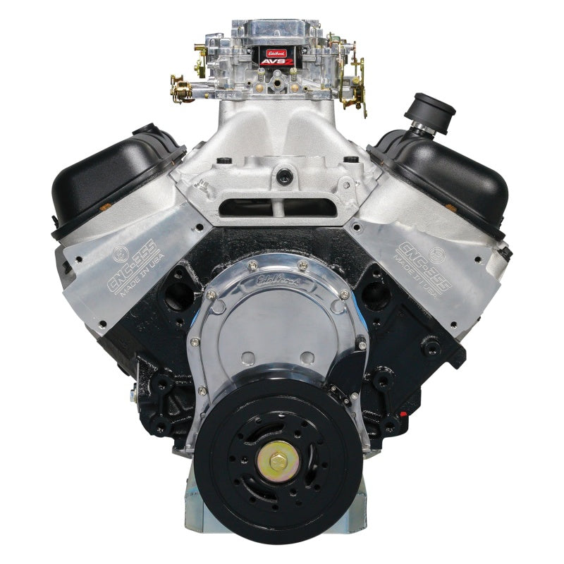 Load image into Gallery viewer, Edelbrock Crate Engine Edelbrock/Pat Musi 555 RPM XT BBC 675 HP Stock Exhaust Port Location