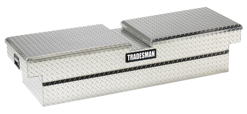 Load image into Gallery viewer, Tradesman Aluminum Economy Cross Bed Truck Tool Box (70in./Side Opening) - Brite