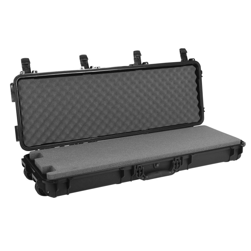 Load image into Gallery viewer, Go Rhino XVenture Gear Hard Case w/ Foam - Long 44in. / IP67 / Automatic Air Valve - Textured Black