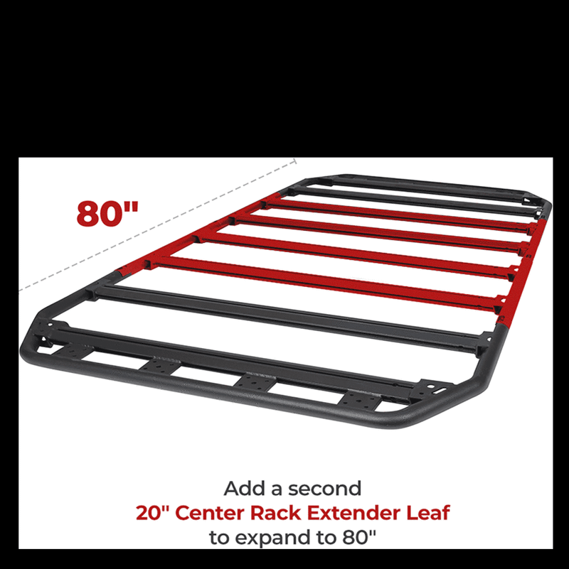 Load image into Gallery viewer, Go Rhino SRM300 Flat Platform Roof Rack 40in. L x 40in. W (Incl. Clamps)