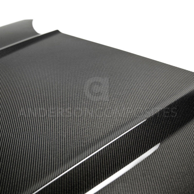 Load image into Gallery viewer, Anderson Composites 2015-2017 Ford Mustang Double Sided Carbon Fiber Type-OE Style Hood