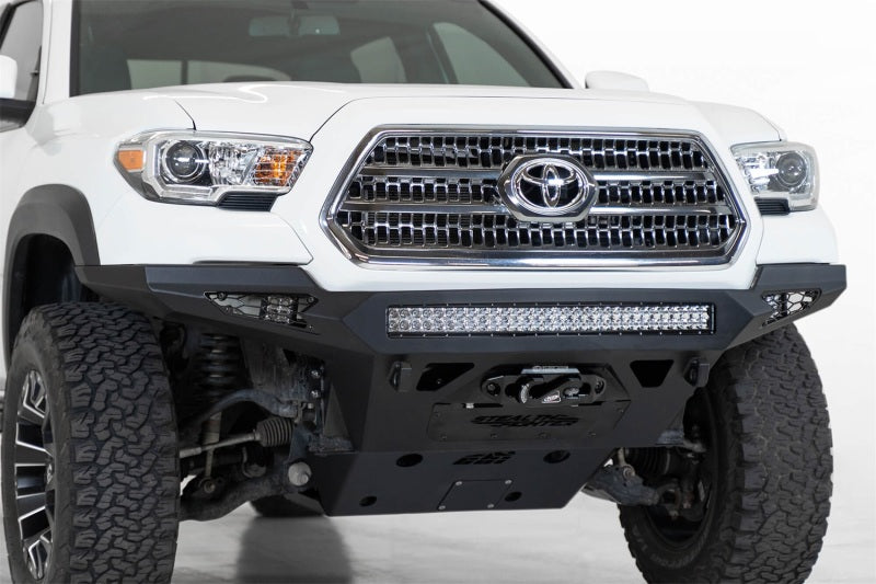 Load image into Gallery viewer, Addictive Desert Designs 16-19 Toyota Tacoma Stealth Fighter Front Bumper w/ Winch Mount