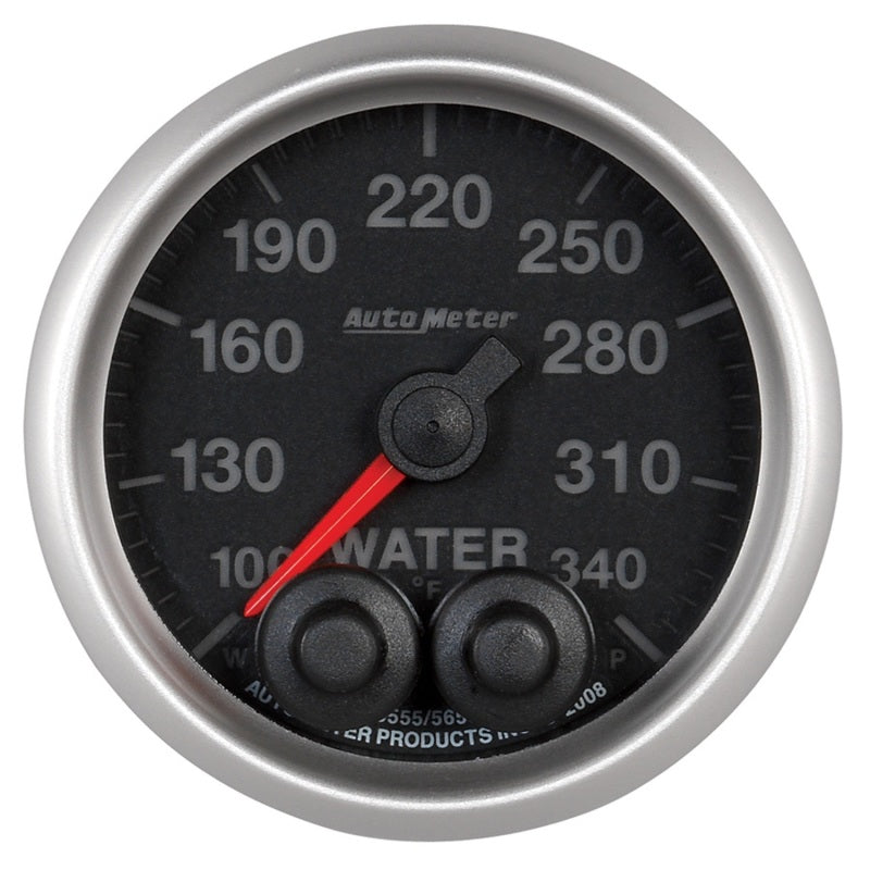 Load image into Gallery viewer, Autometer Elite 52mm 100-340 Deg F Water Temperature Peak and Warn Gauge w/ Electonic Control