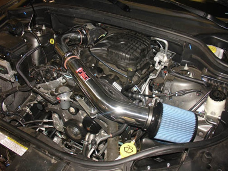 Load image into Gallery viewer, Injen 11 Dodge Durango 3.6L V6 Wrinkle Black Power-Flow Short Ram Intake w/ MR Tech & Nano Filter
