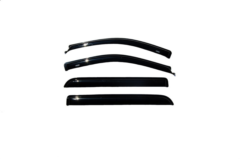 Load image into Gallery viewer, AVS 06-08 Lincoln Mark LT Ventvisor Outside Mount Window Deflectors 4pc - Smoke
