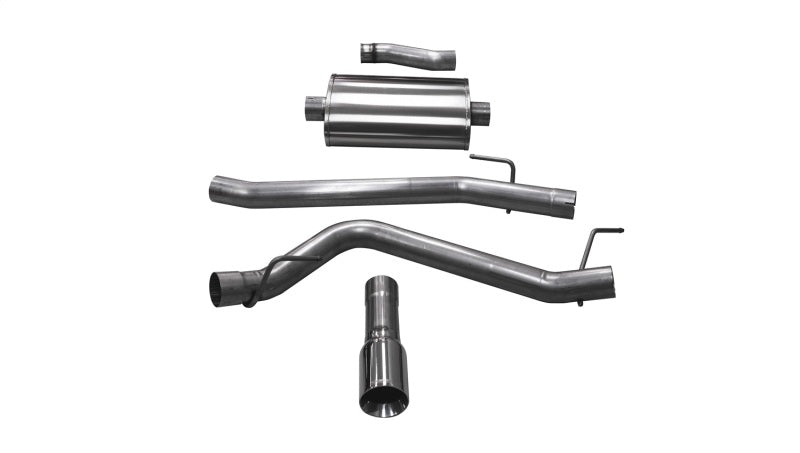 Load image into Gallery viewer, Corsa 2020-2025 Jeep Gladiator JT 3.6L Single Side Exit Cat-Back Exhaust w/ Single 4in Polished Tip