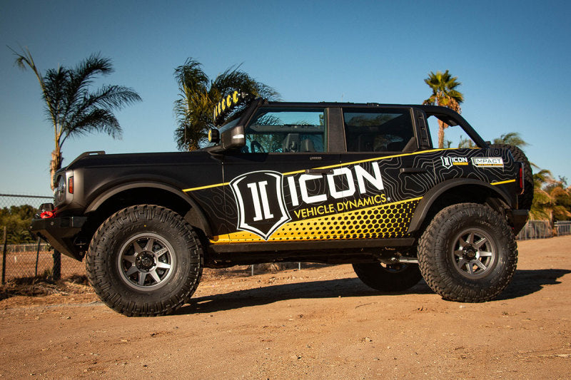 Load image into Gallery viewer, ICON 2021+ Ford Bronco Billet Rear Upper Adjustable Link Kit
