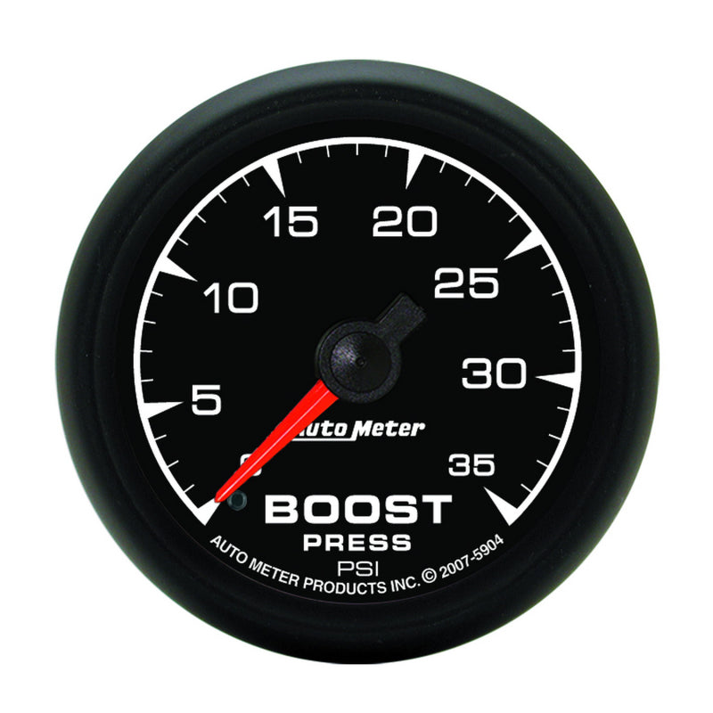Load image into Gallery viewer, Autometer ES 52mm 35 PSI Mechanical Boost Gauge