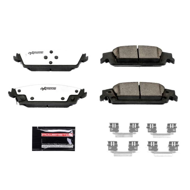 Load image into Gallery viewer, Power Stop 15-19 Cadillac Escalade Rear Z36 Truck & Tow Brake Pads w/Hardware