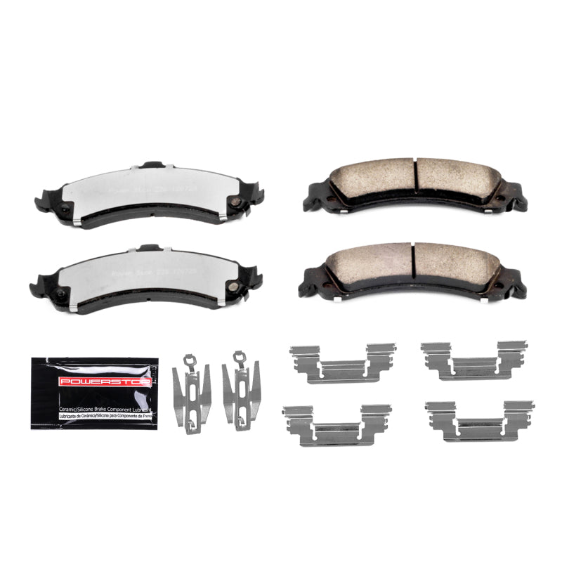 Load image into Gallery viewer, Power Stop 02-06 Cadillac Escalade Rear Z36 Truck & Tow Brake Pads w/Hardware