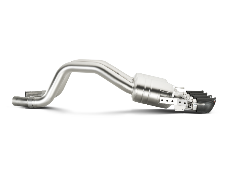 Load image into Gallery viewer, Akrapovic 14-17 Chevrolet Corvette Z06 (C7) Slip-On Line (Titanium) w/ Carbon Tips