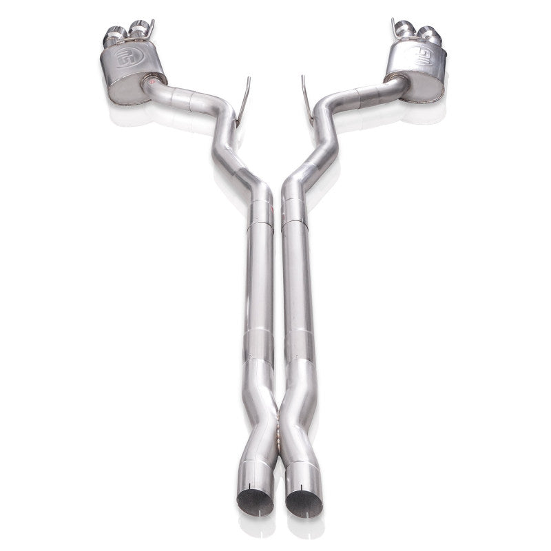 Load image into Gallery viewer, Stainless Works 18+ Ford Mustang GT Redline X-Pipe Performance Connect Cat-Back Exhaust