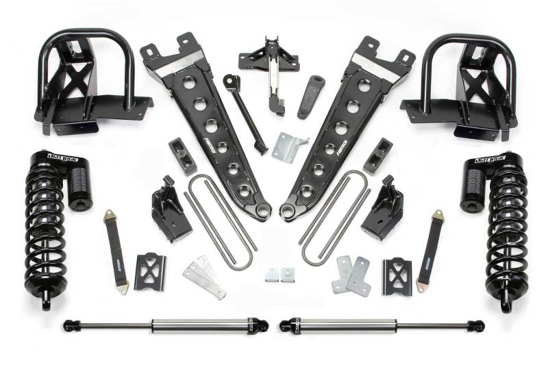 Load image into Gallery viewer, Fabtech 05-07 Ford F250 4WD w/Factory Overload 6in Rad Arm Sys w/Dlss 4.0 C/O& Rr Dlss