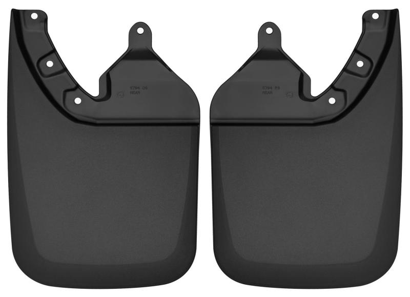 Load image into Gallery viewer, Husky Liners 2016 Toyota Tacoma w/ OE Fender Flares Custom Molded Rear Mud Guards - Black