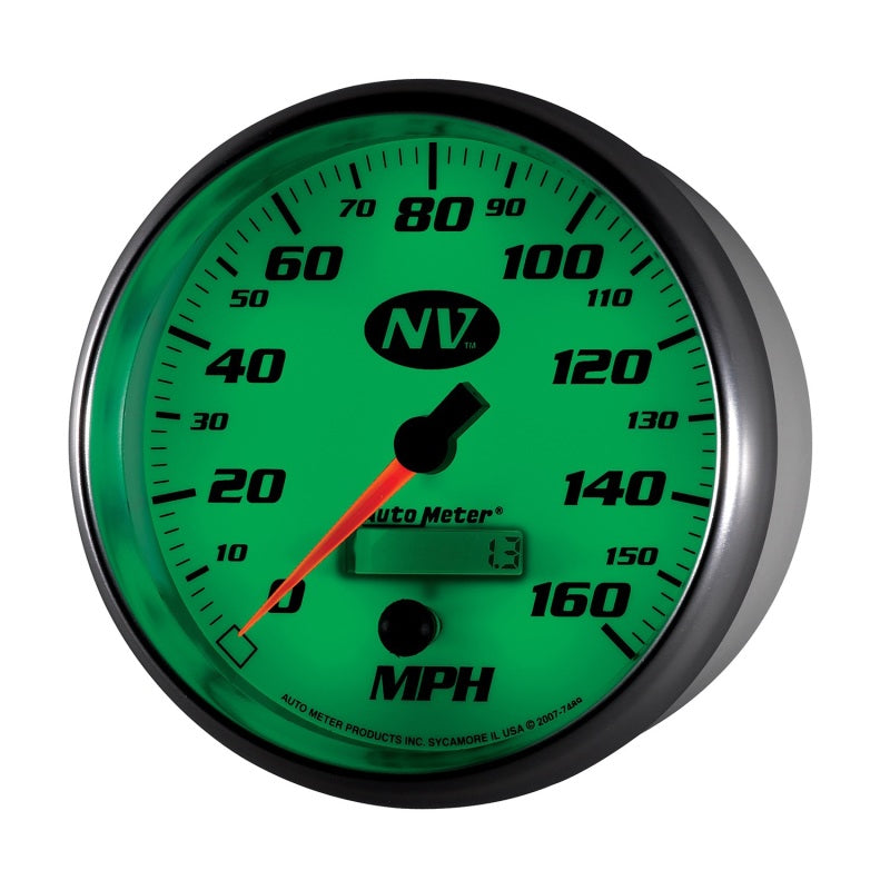 Load image into Gallery viewer, AutoMeter Gauge Speedometer 5in. 160MPH Elec. Programmable NV