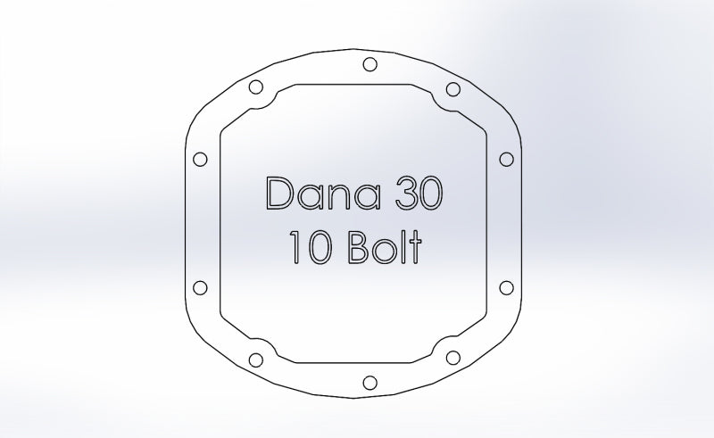 Load image into Gallery viewer, aFe Street Series Dana 30Front Differential Cover Black w/ Machined Fins 97-18 Jeep Wrangler