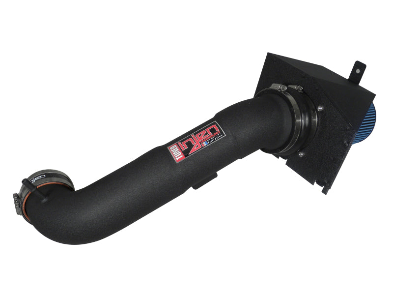 Load image into Gallery viewer, Injen 09-10 Ford F-150 3 valve V8 4.6L Wrinkle Black Power-Flow Air Intake System