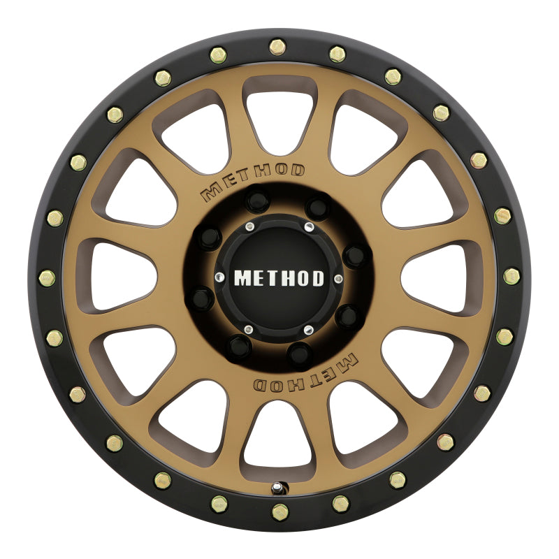 Load image into Gallery viewer, Method MR305 NV 20x9 +18mm Offset 8x170 130.81mm CB Method Bronze/Black Street Loc Wheel