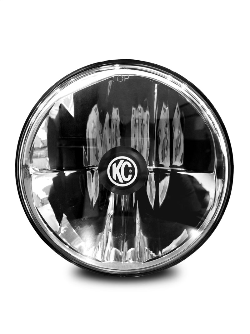 Load image into Gallery viewer, KC HiLiTES 97-06 Jeep TJ/Universal 7in. Gravity LED H4 DOT Approved Replacement Headlight (Single)