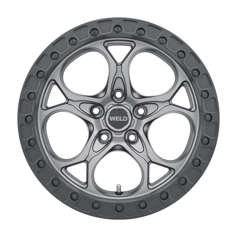 Load image into Gallery viewer, Weld Off-Road W107 17X9.0 Ledge 5X127 ET00 BS5.00 Satin Gun 71.5