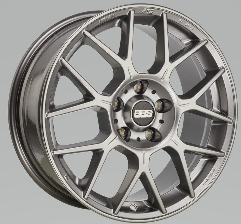 Load image into Gallery viewer, BBS XR 20x8.5 5x114.3 ET40 Platinum Gloss Wheel -82mm PFS/Clip Required