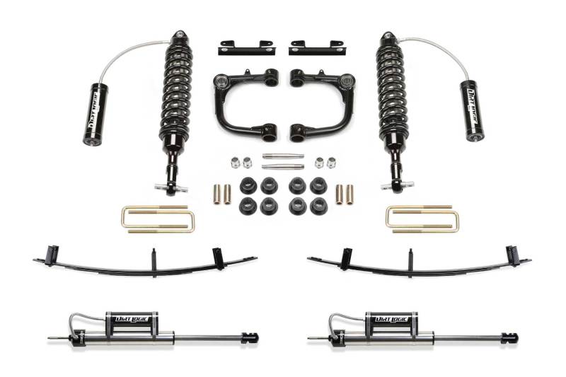 Load image into Gallery viewer, Fabtech 05-14 Toy Tacoma 2WD/4WD 6 Lug 3in UCA Sys w/Dl 2.5 C/O Resi & Rr Dl Resi & Rr Leaf Pack
