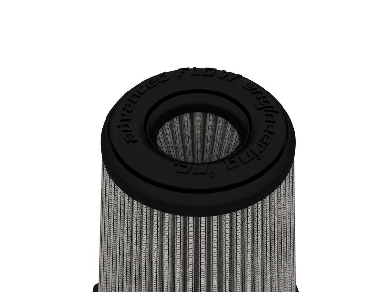 Load image into Gallery viewer, aFe MagnumFLOW Pro DRY S Air Filter 3-1/2in F x 5in B x 3-1/2in T x 6in H (Pair)