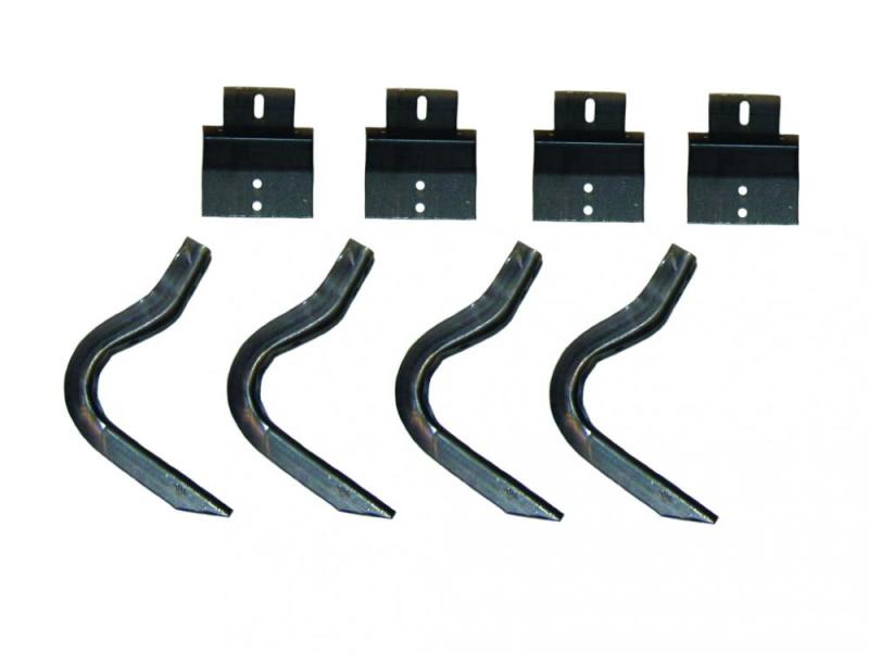 Load image into Gallery viewer, Lund 07-17 Toyota Tundra CrewMax EZ Running Board Mounting Bracket Kit - Brite