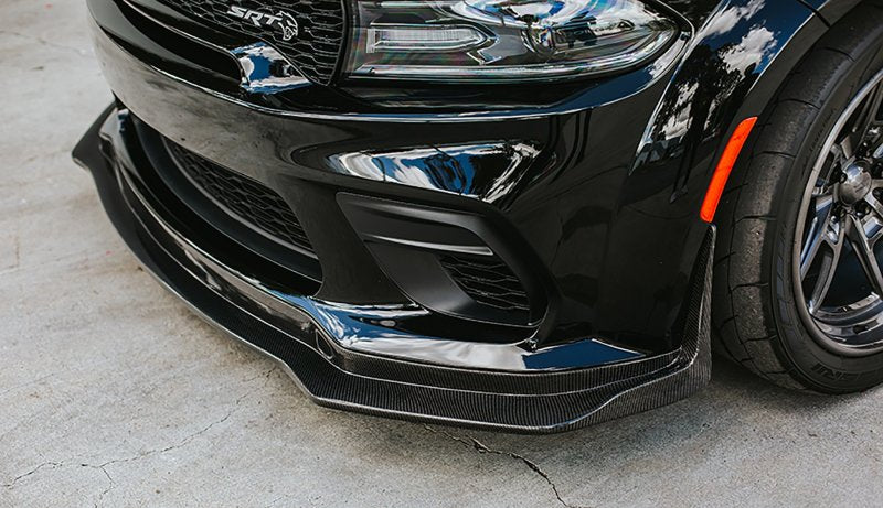 Load image into Gallery viewer, Anderson Composites 20-21 Dodge Charger Widebody Type-MB Carbon Fiber Front Splitter
