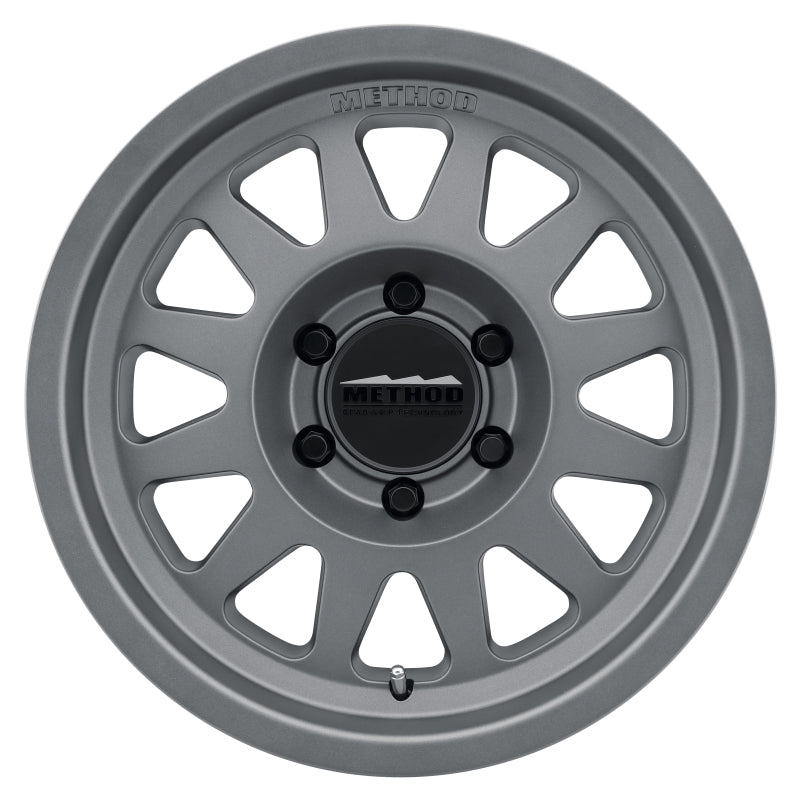 Load image into Gallery viewer, Method MR704 17x8.5 0mm Offset 5x5.5 108mm CB Matte Titanium Wheel