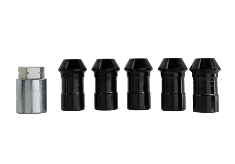 Load image into Gallery viewer, Ford Racing 2023+ Ford Bronco Raptor M14 x 1.5 Black Security Lug Nut Kit - Set of 5