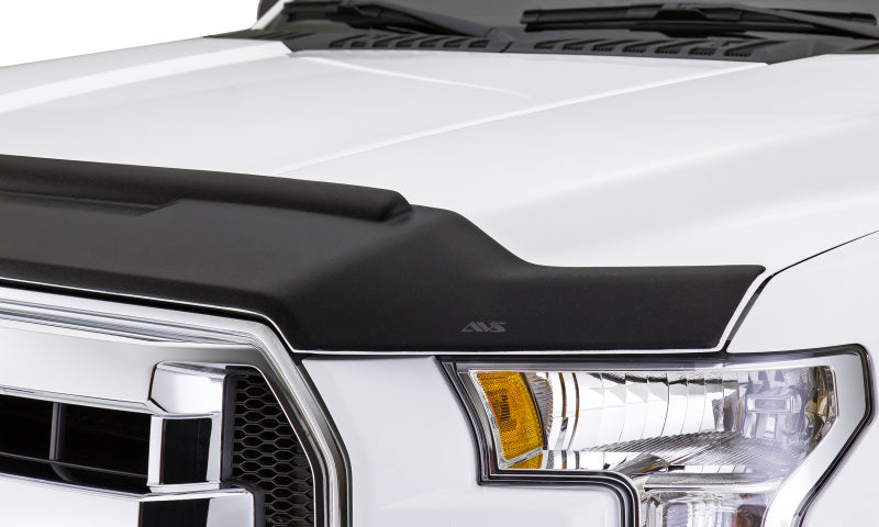 Load image into Gallery viewer, AVS 04-15 Nissan Titan Aeroskin II Textured Low Profile Hood Shield - Black