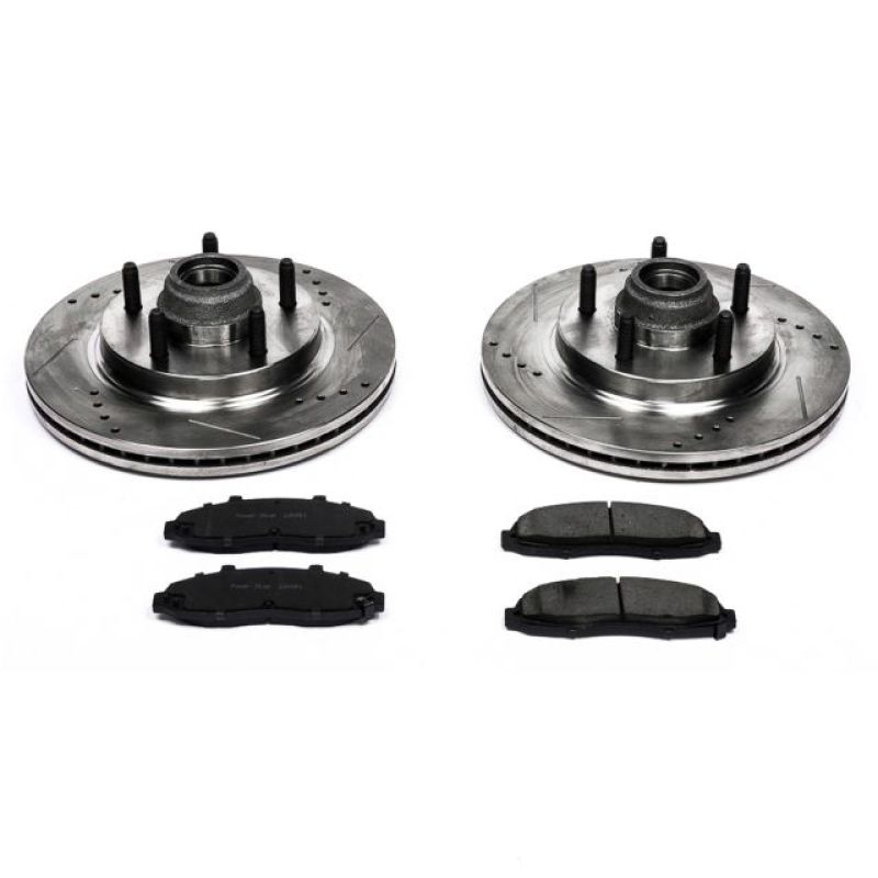 Load image into Gallery viewer, Power Stop 00-03 Ford F-150 Front Z23 Evolution Sport Brake Kit