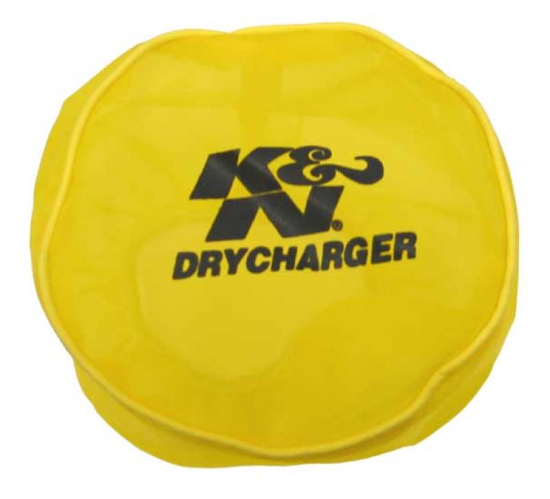 Load image into Gallery viewer, K&N Yellow Drycharger Round Tapered Air Filter Wrap