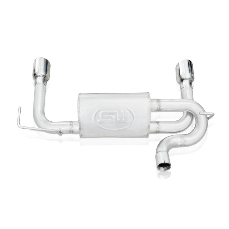 Load image into Gallery viewer, Stainless Works 2007-17 Jeep Wrangler Axle Back Exhaust