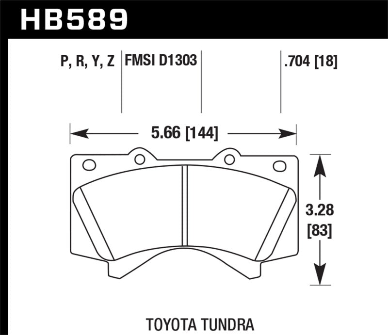 Load image into Gallery viewer, Hawk 08-21 Toyota Land Cruiser HP Plus Brake Pad Set