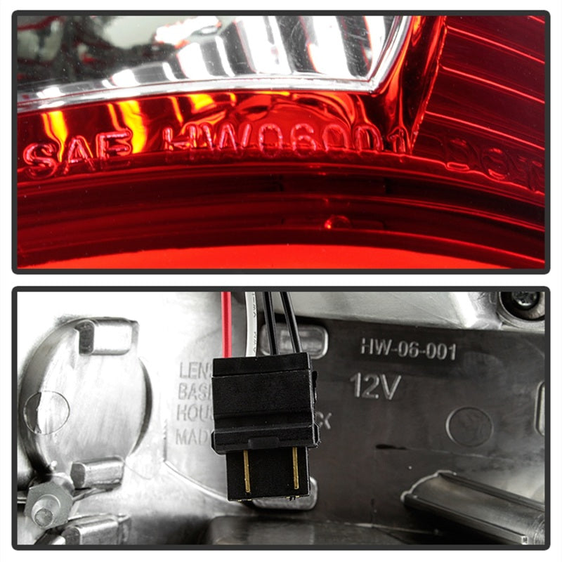 Load image into Gallery viewer, xTune Ford F150 Styleside 97-03 Super Duty 99-07 LED Tail Lights Red Smoke ALT-ON-FF15097-LED-RC