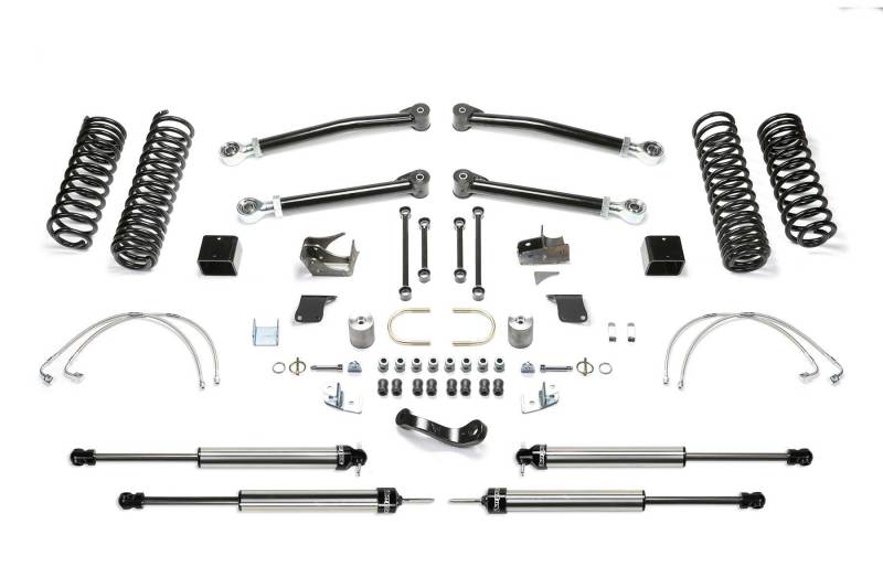 Load image into Gallery viewer, Fabtech 07-18 Jeep JK 2-Door 5in Trail Lt w/Dlss Shks