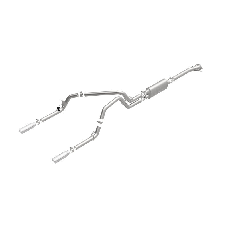 Load image into Gallery viewer, MagnaFlow Stainless Cat-Back Exhaust 2015 Chevy Colorado/GMC Canyon Dual Split Rear Exit 3.5in