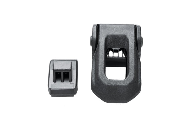 Load image into Gallery viewer, Omix Hood Catch & Bracket Set 18-22 Jeep Wrangler JL 20-22 Jeep Gladiator