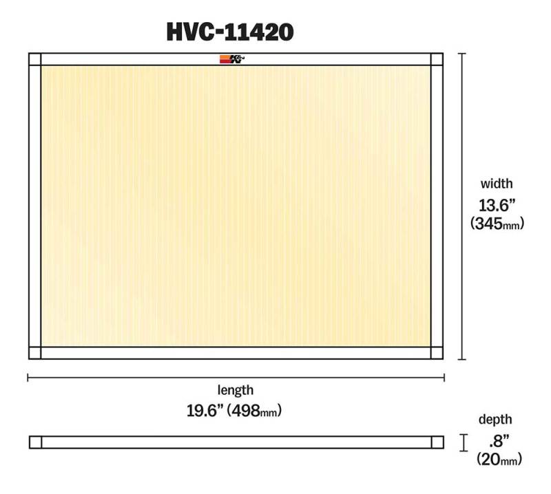 Load image into Gallery viewer, K&N HVAC Filter - 14 x 20 x 1