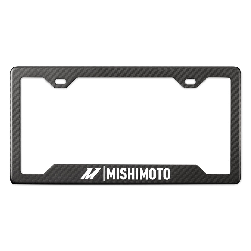Load image into Gallery viewer, Mishimoto Carbon Fiber License Plate Frame - Matte
