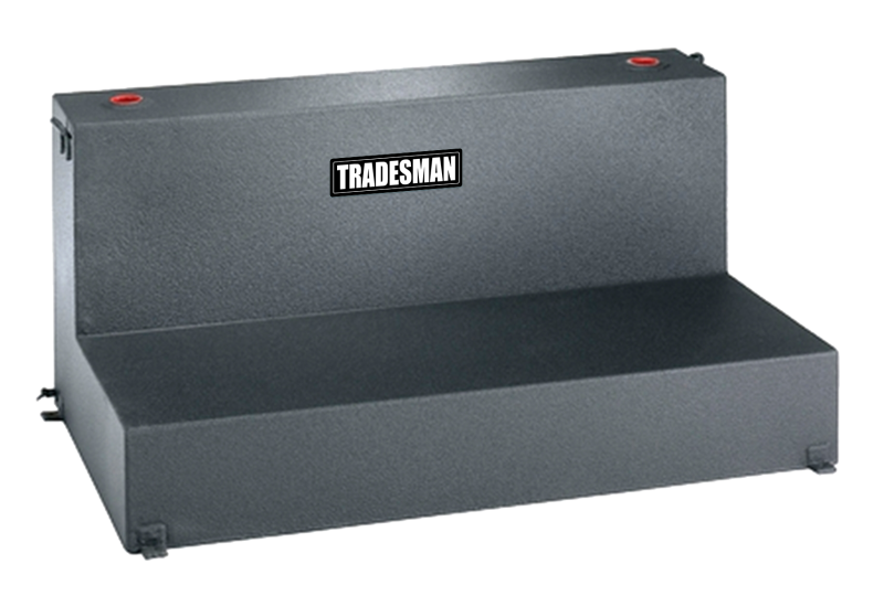 Load image into Gallery viewer, Tradesman Aluminum L-Shape Liquid Storage Tank (92 Gallon Capacity) - Brite