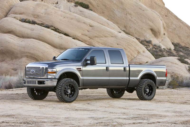 Load image into Gallery viewer, Fabtech 08-10 Ford F250 2WD V10 & Diesel 6in Basic Sys w/Perf Shks