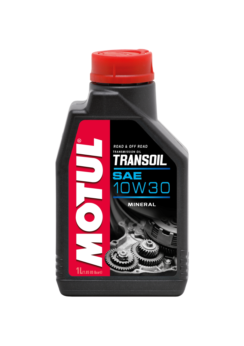 Load image into Gallery viewer, Motul 1L Powersport TRANSOIL SAE 10W30 (Wet Clutch) - Petroleum