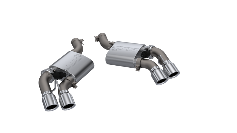 Load image into Gallery viewer, 2016-2024 Chevrolet Camaro SS  QTP Screamer Axle Back Quad Tip Bumper