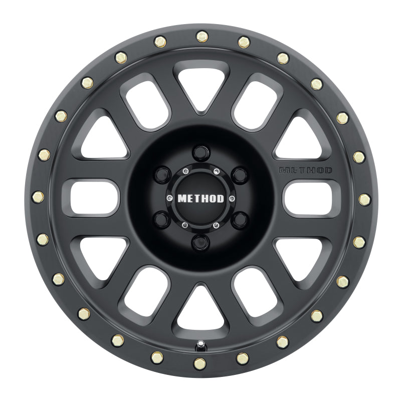 Load image into Gallery viewer, Method MR309 Grid 18x9 +18mm Offset 6x135 94mm CB Matte Black Wheel
